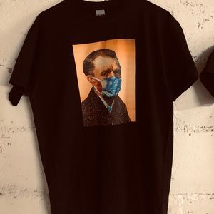 Brand new t-shirt Vincent Van Gogh corona virus 🔥